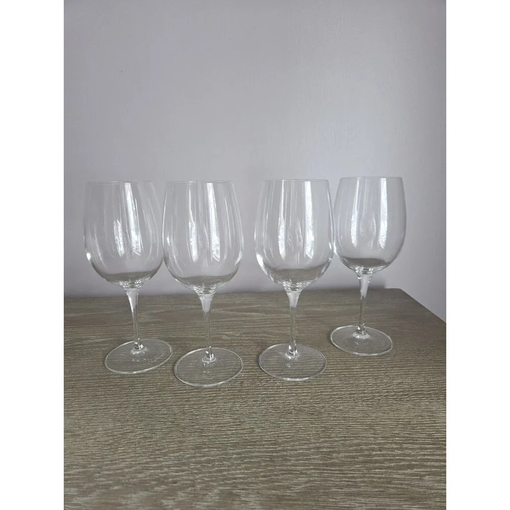 Luigi Bormioli Chardonnay 4 set 16.25oz Crystal Wine Glasses Event Wedding Party