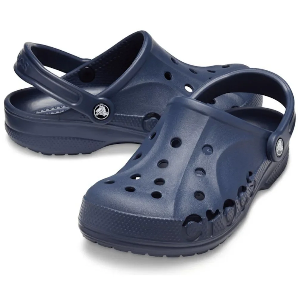 Crocs Men's Baya‎ Navy Clog Iconic Comfort Lightweight