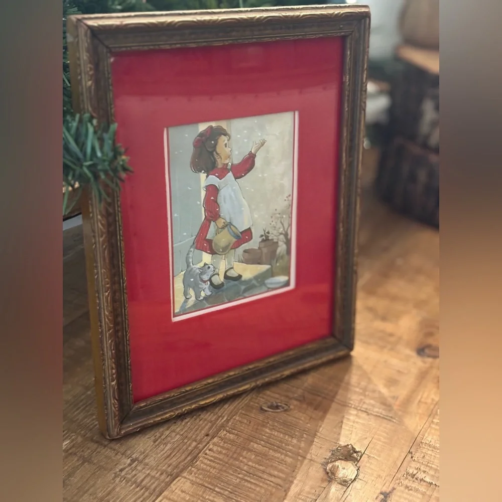 Vintage charming 8x10