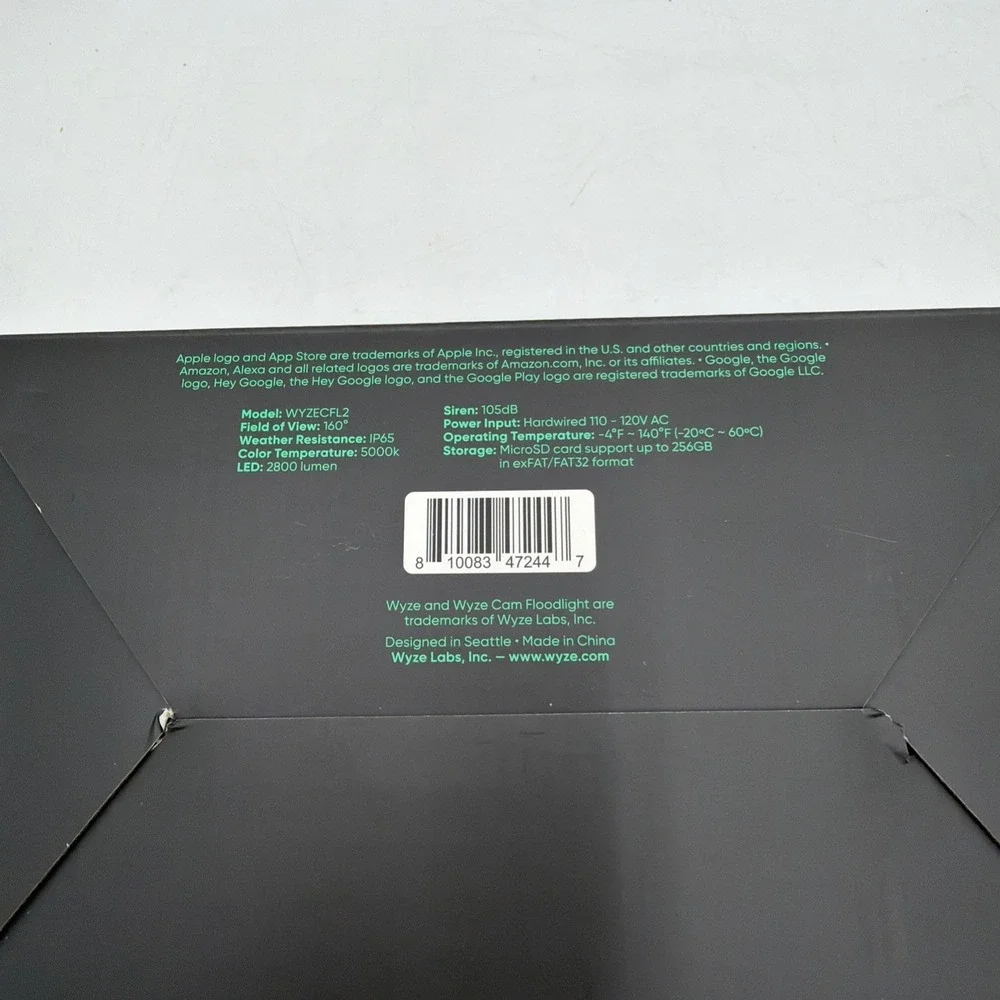 Wyze tested included items
