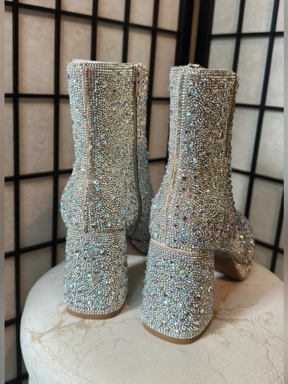 Corkys sparkling silver