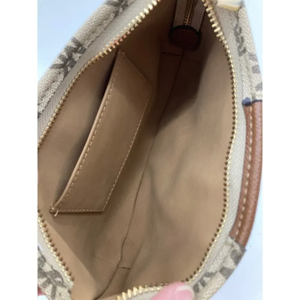 MICHAEL KORS, TAN, BROWN LARGE, (LARGE BELT SIZE) FANNY PACK