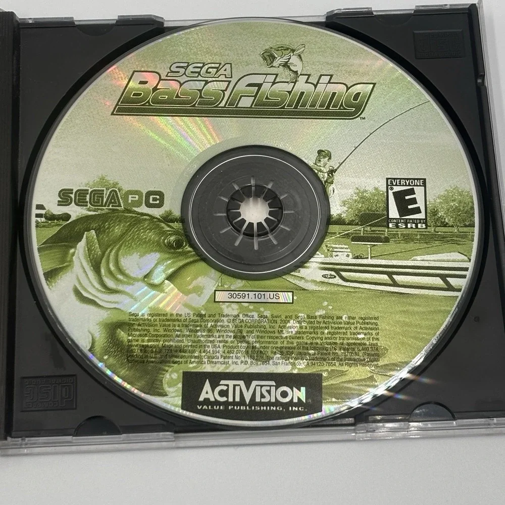 Sega‎ Bass Fishing (PC, 2001) Sega PC