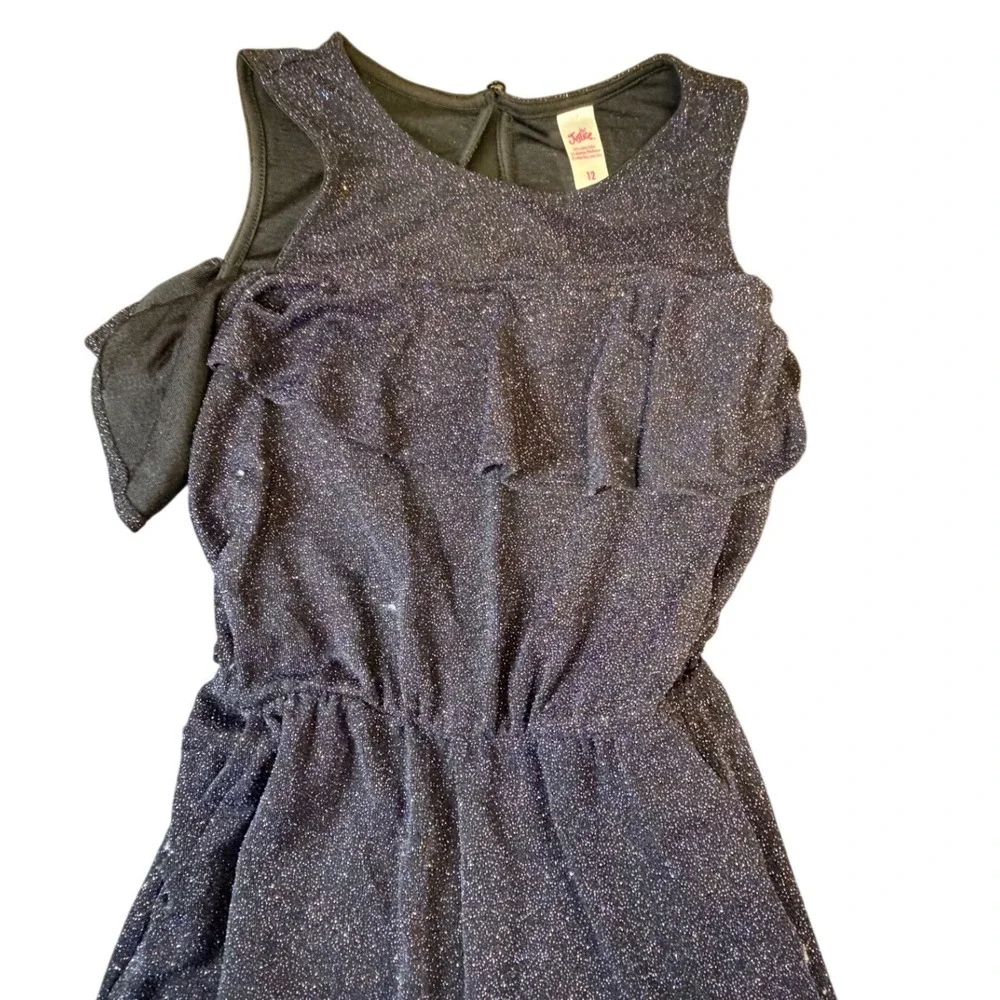 Justice sparkly jumpsuit