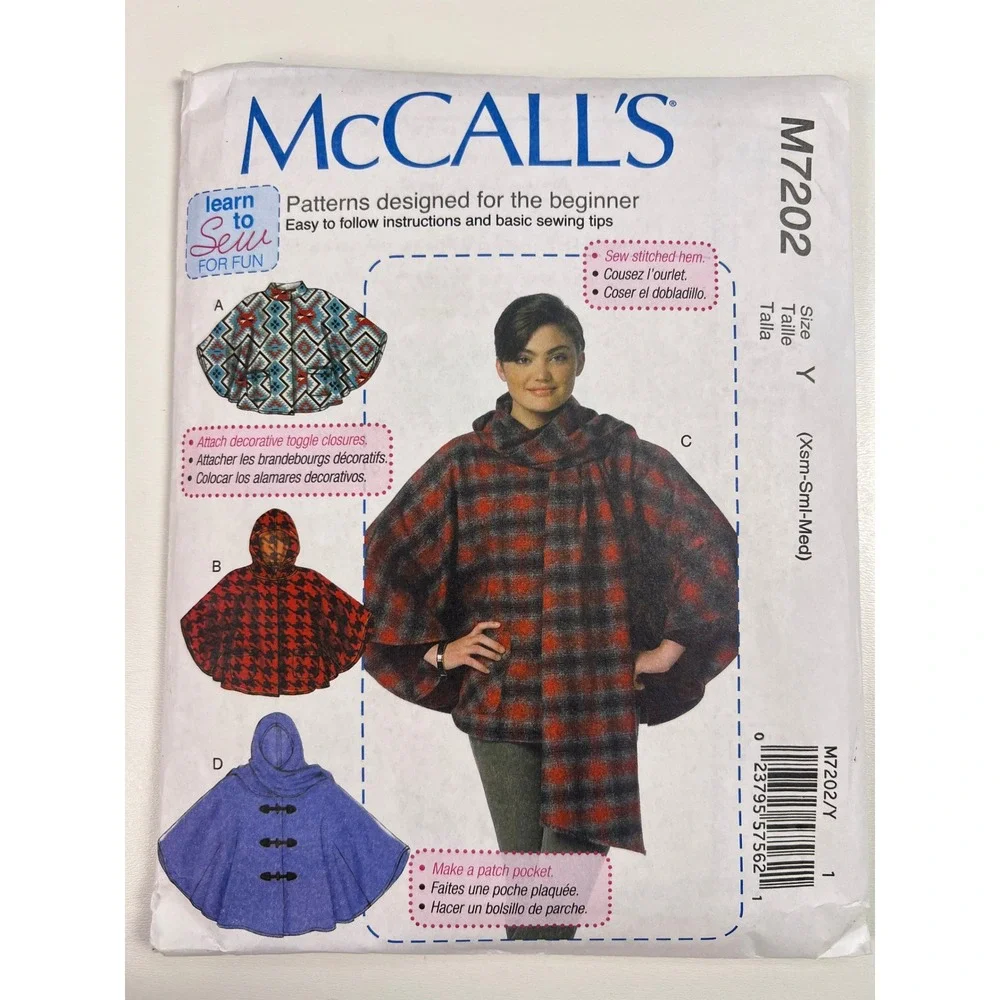 McCalls Butterick Sewing Patterns Lot M7020‎ M7598 M7698 B4146 Home Decorating