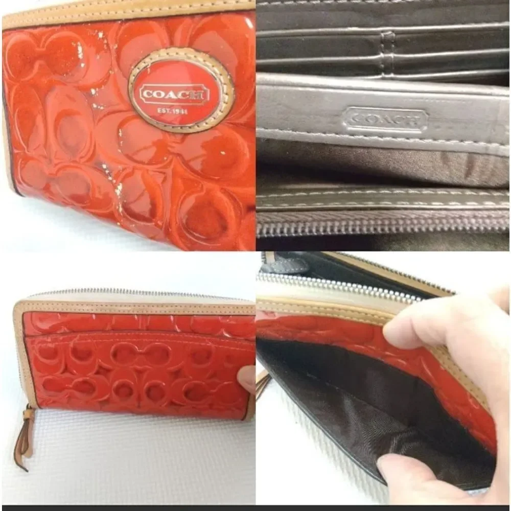 Coach patent leather
