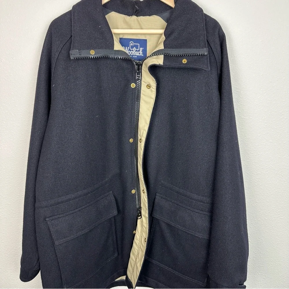 Woolrich vintage navy