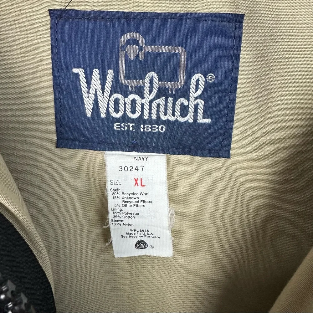 Woolrich vintage navy