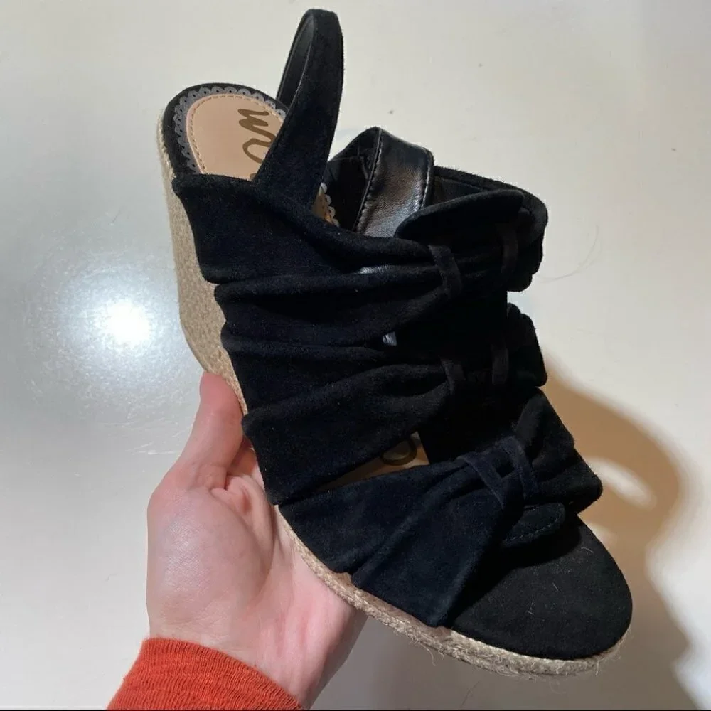 Sam Edelman black awan