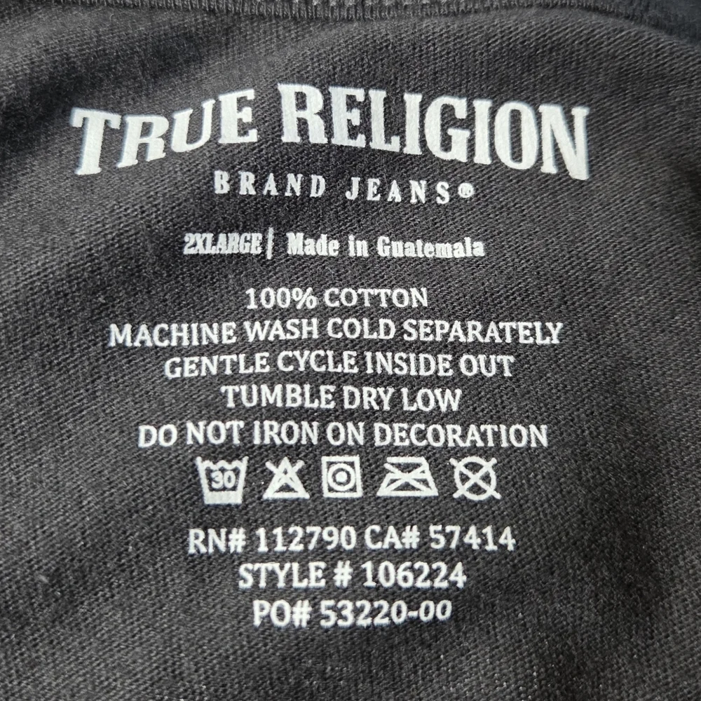True Religion black green