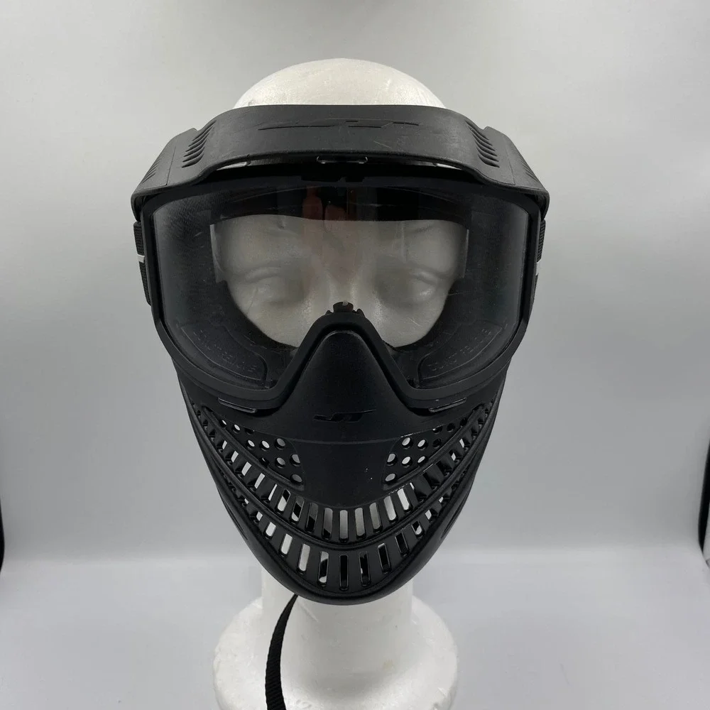 JT Paintball Mask Goggles Protective Eye Face Shield Black‎