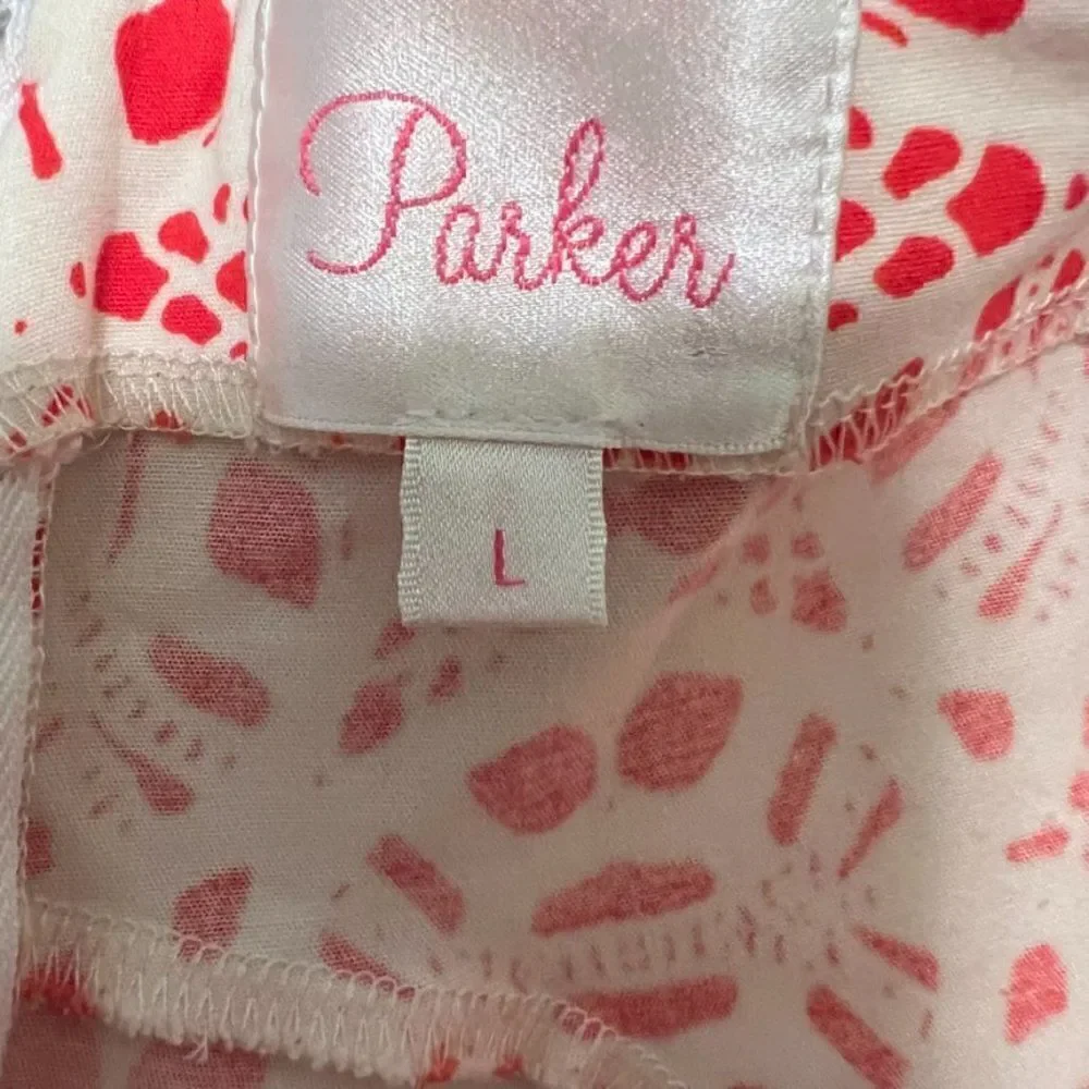 Parker red white