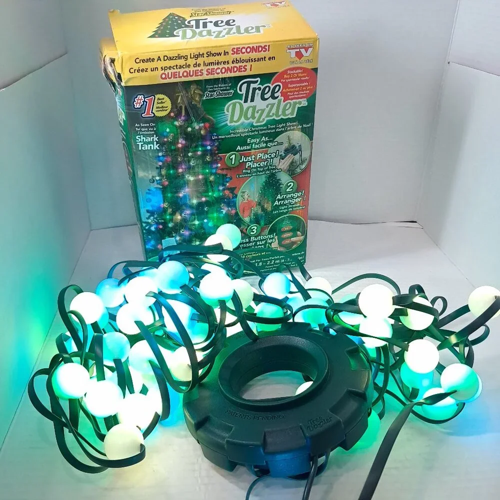 Star Shower Tree Dazzler LED Christmas Holiday Lights‎ 16 Colors Patterns WORKS