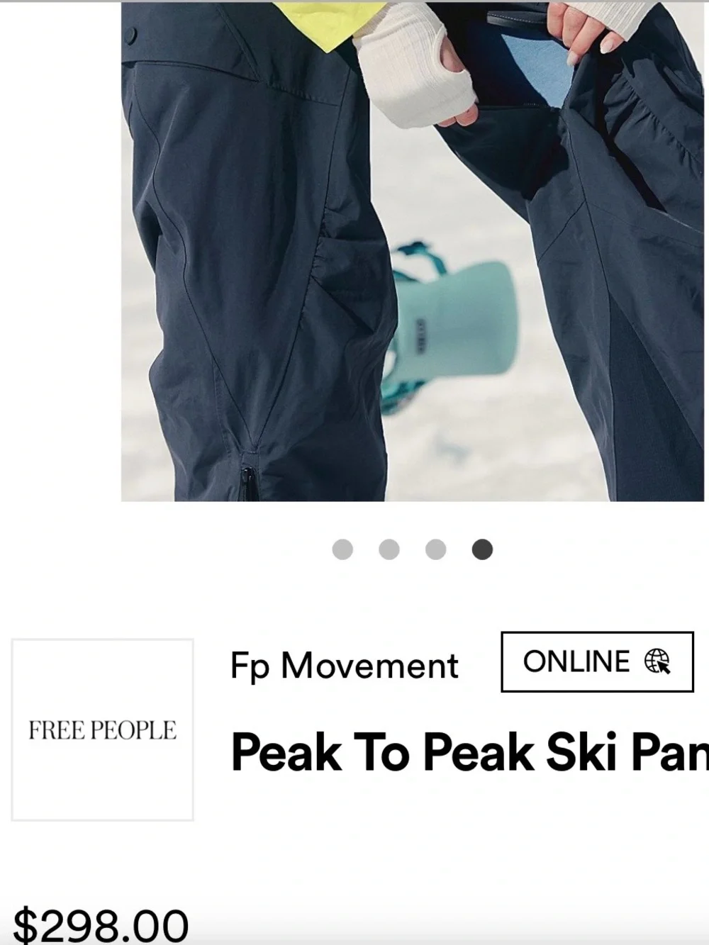 FP Movement by Free People sold out