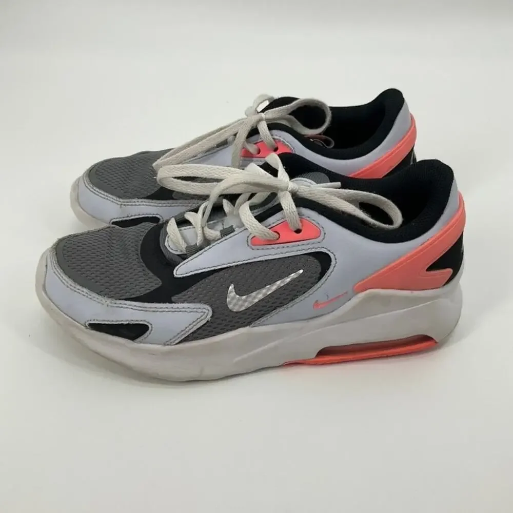 Nike Air Max Bolt Sneakers CW1626 003‎ Gray Pink Size 4.5Y EU 36.5 Athleisure