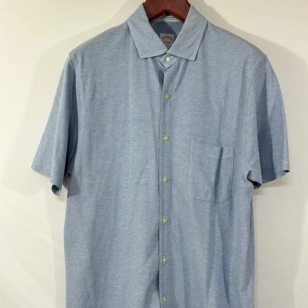 Brooks Brothers 1818 Performance‎ Knit Slim Tall Shirt Men