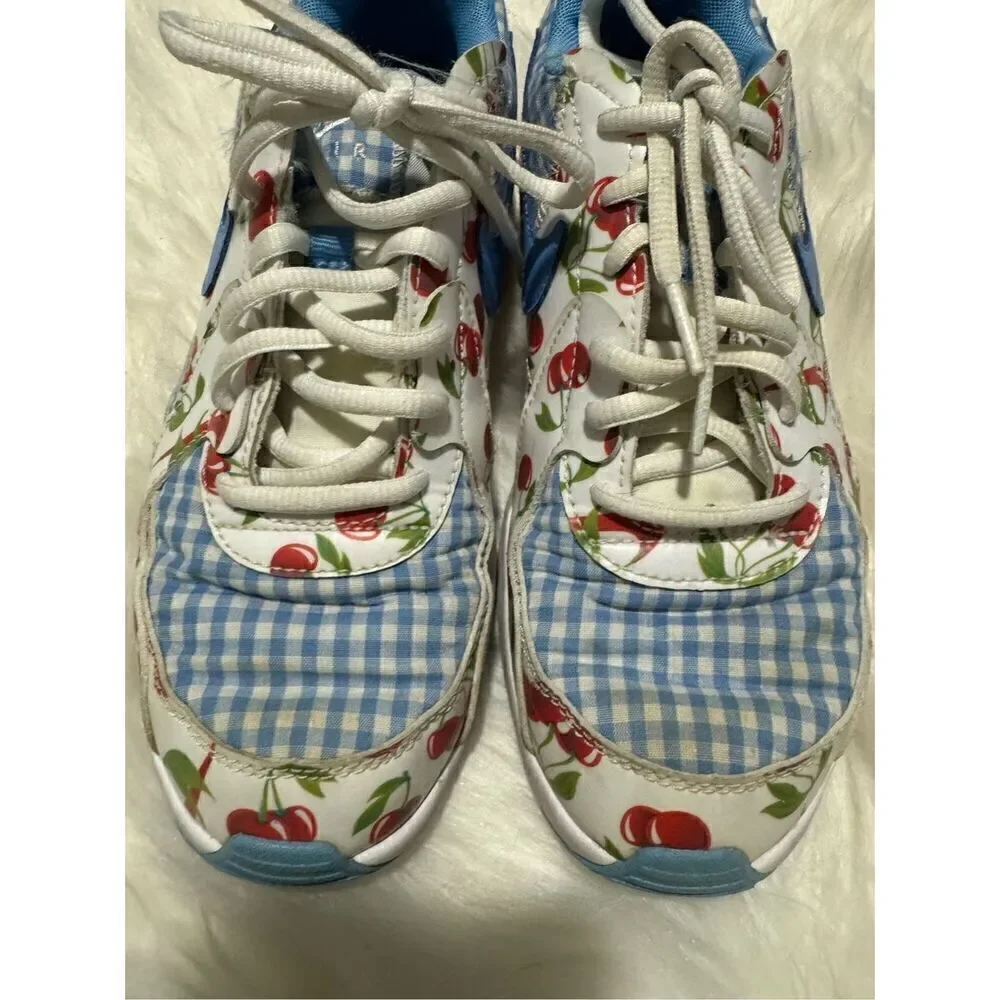 Nike cherry plaid