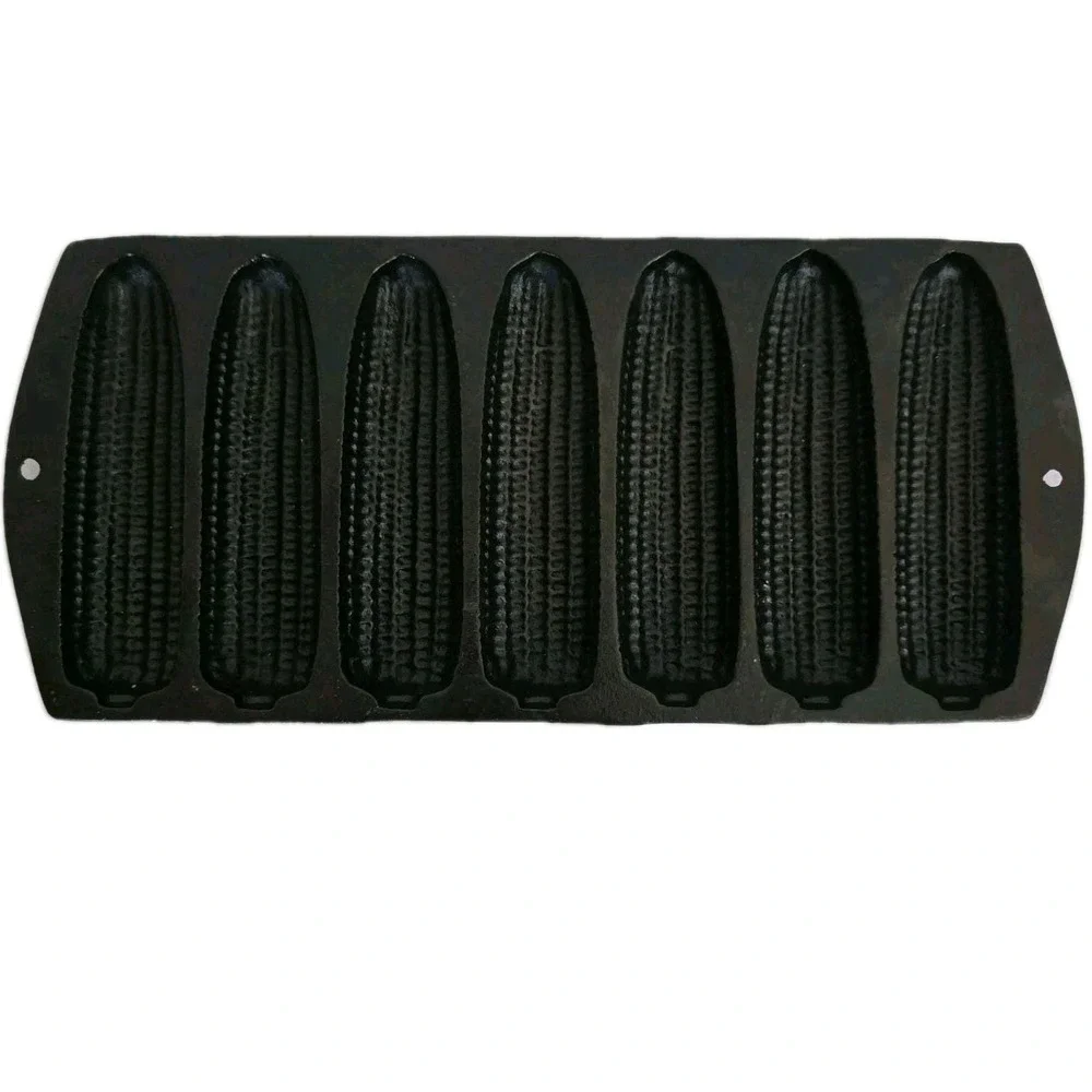 Vintage Cast Iron Cornbread Stick Pan 7 Slot 12