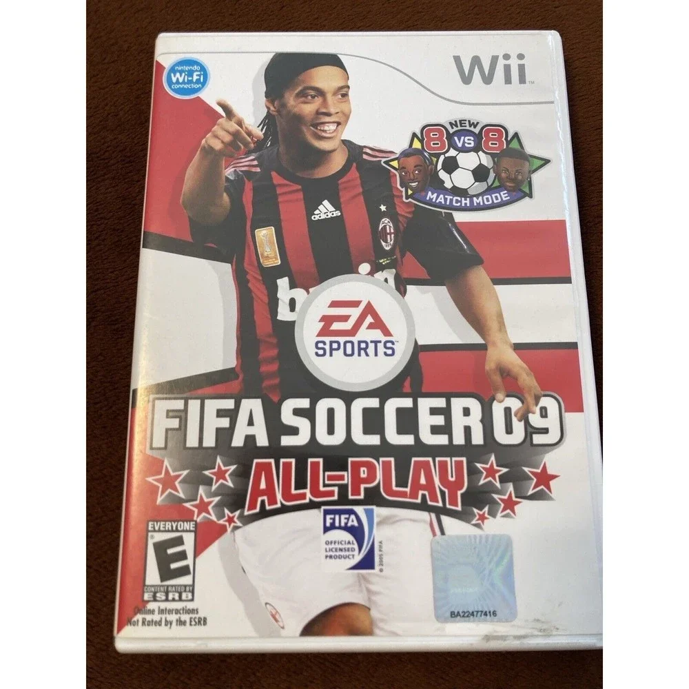 FIFA Soccer 09 All Play - Nintendo Wii Pristine Authentic Game