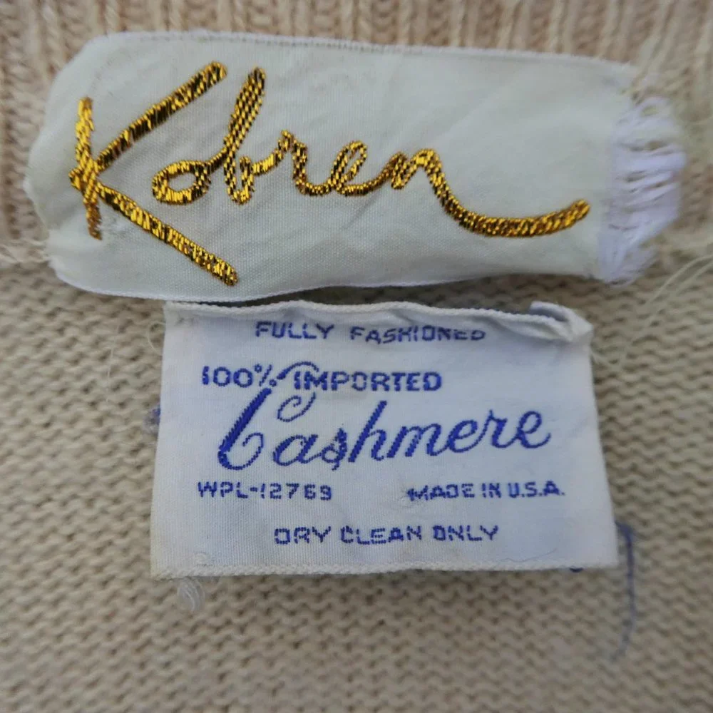 Vintage 100% cashmere