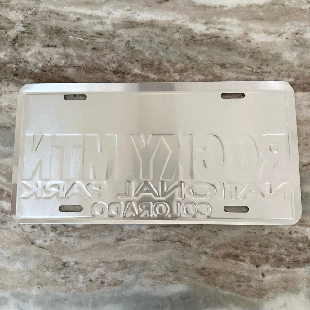 Rocky Mountain National Park Colorado License Plate Souvenir/ Novelty Gift