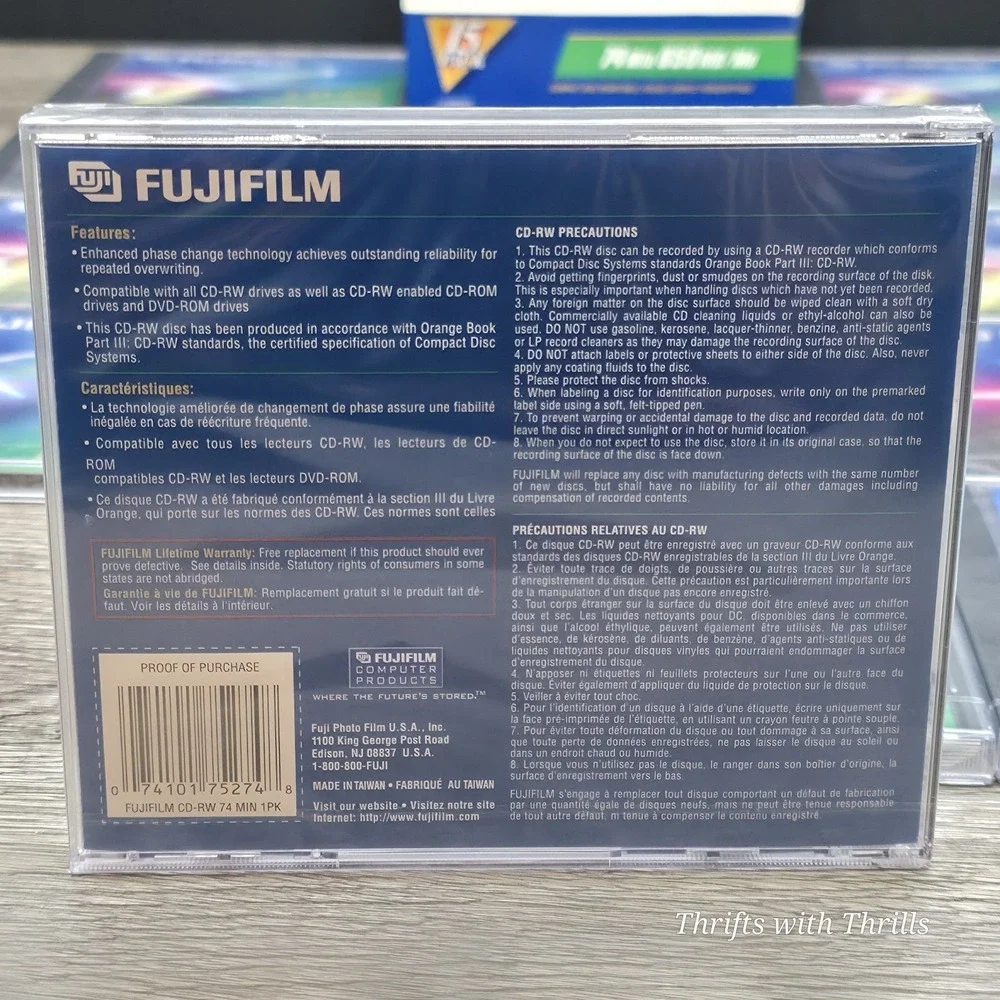 Fujifilm cd rw