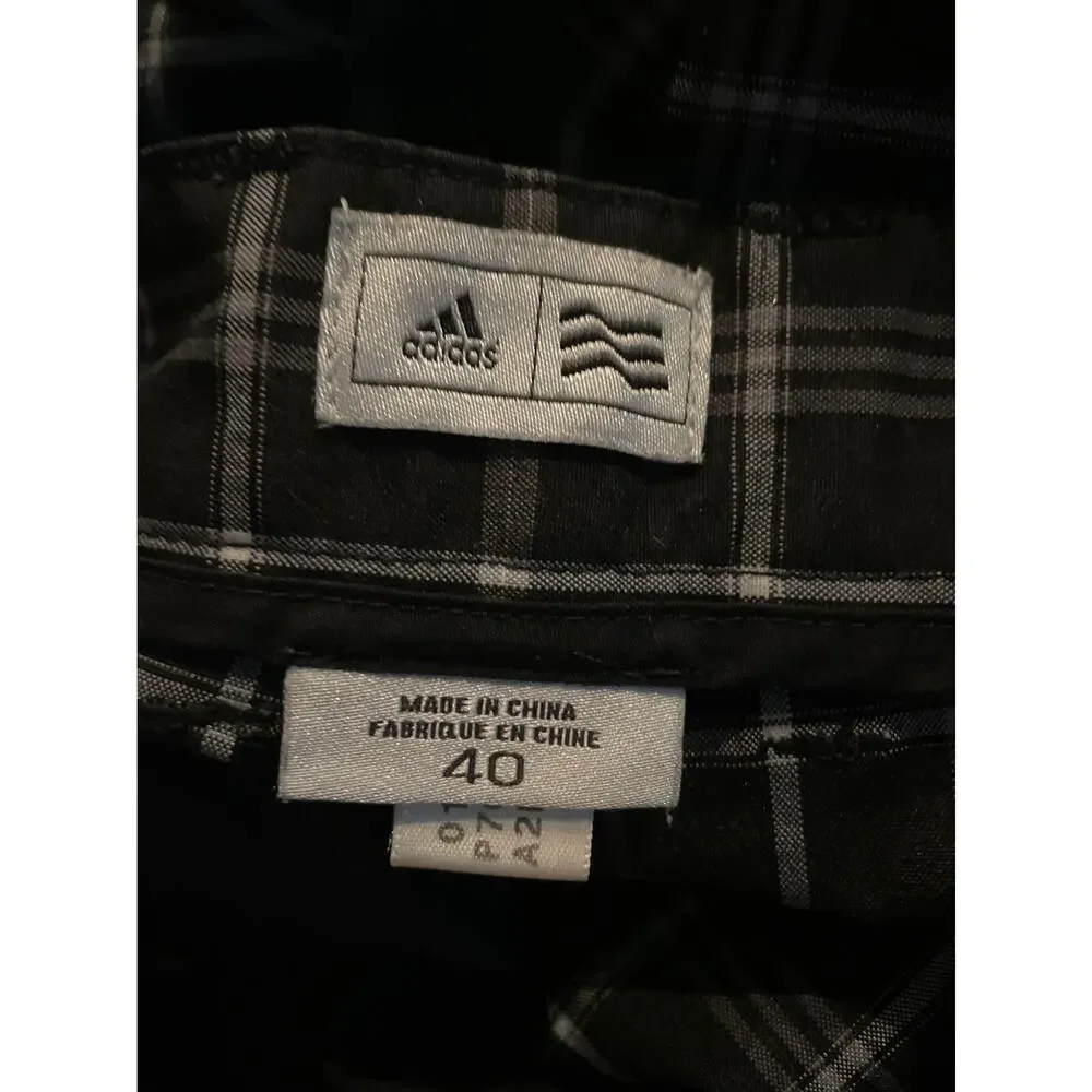 adidas black white