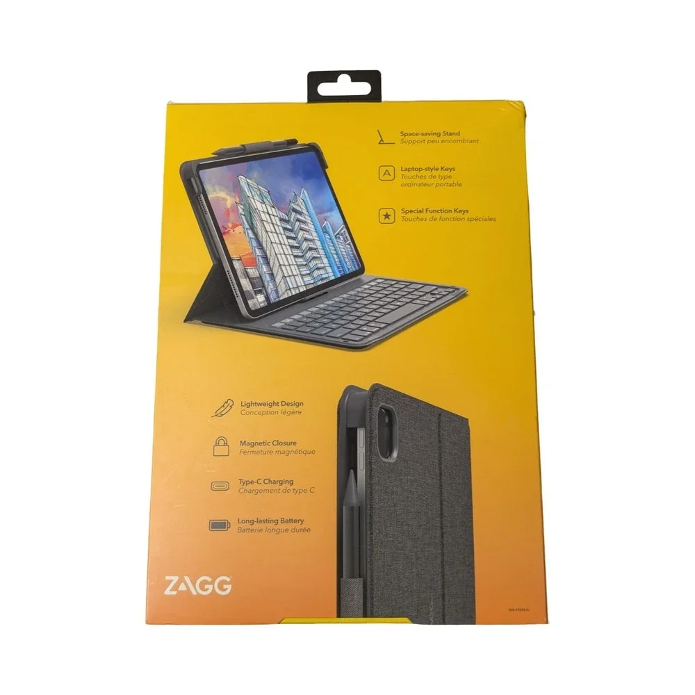 BbN ZAGG Messenger Folio 2‎ Keyboard for iPad Air 11 (M2) & Pro 11 (1-4th Gen)