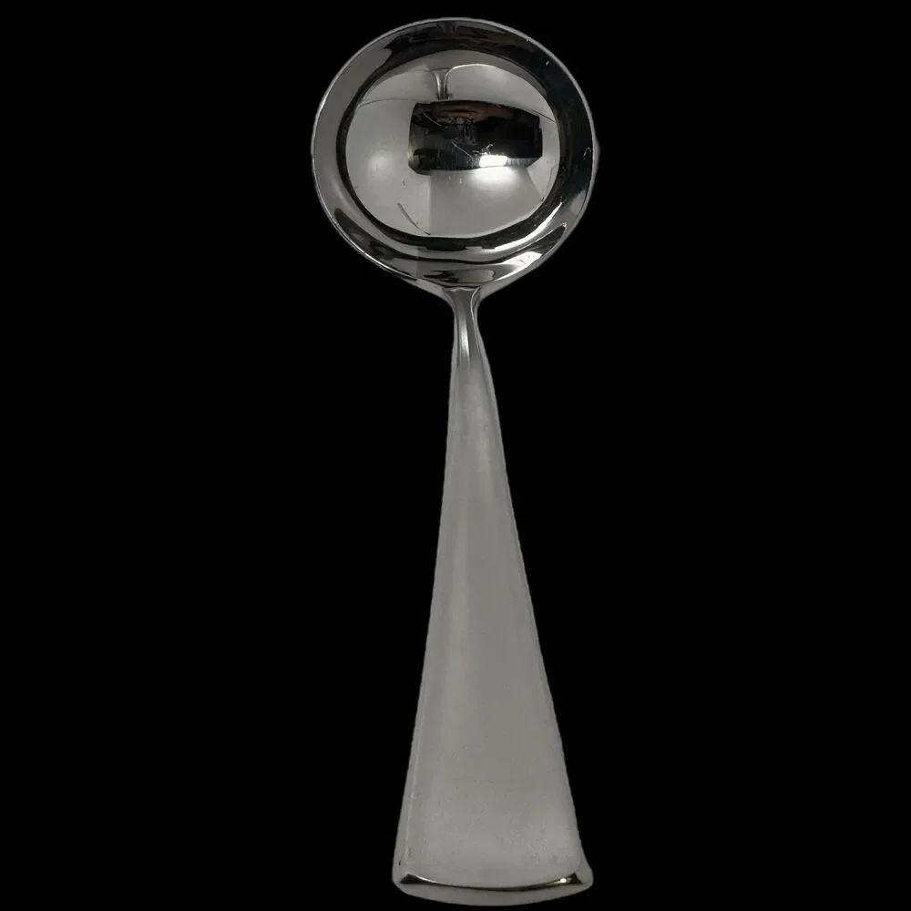 Gorham Stephanie‎ Frosted Hostess Set Meat Fork Gravy Ladle Pierced Tablespoon
