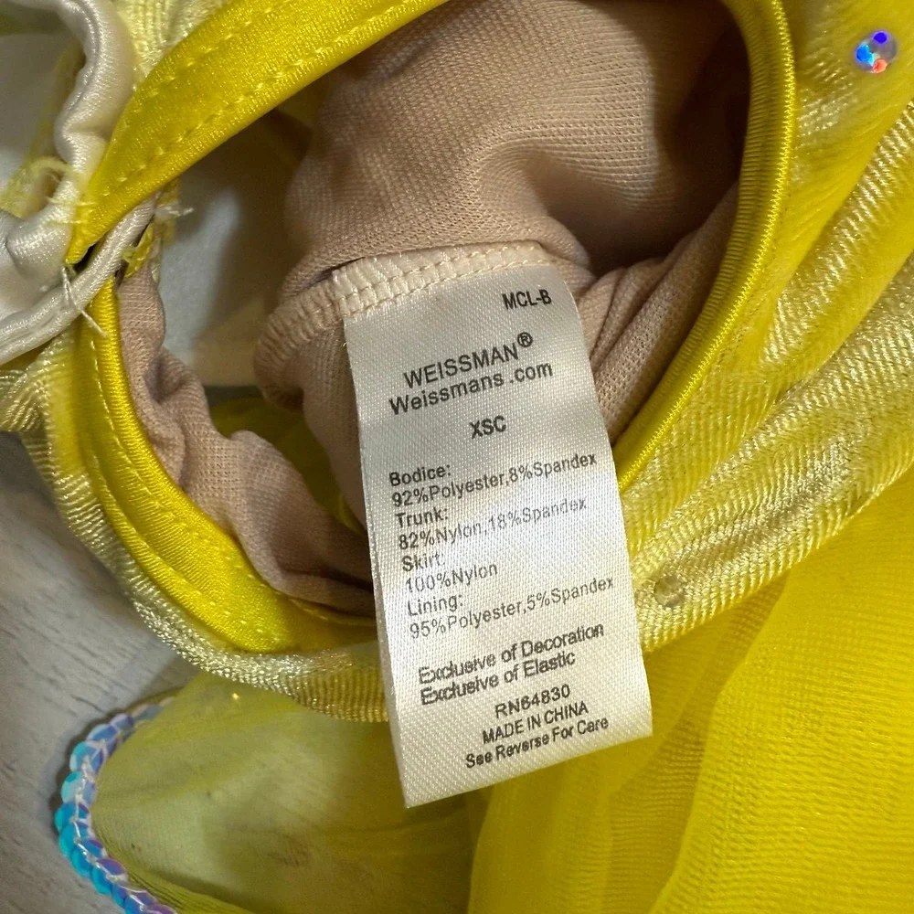 Weissman yellow tutu
