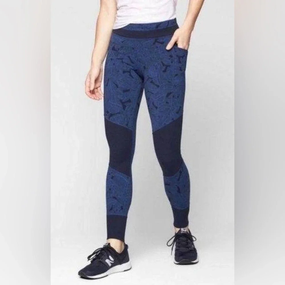 Athleta leggings tropical