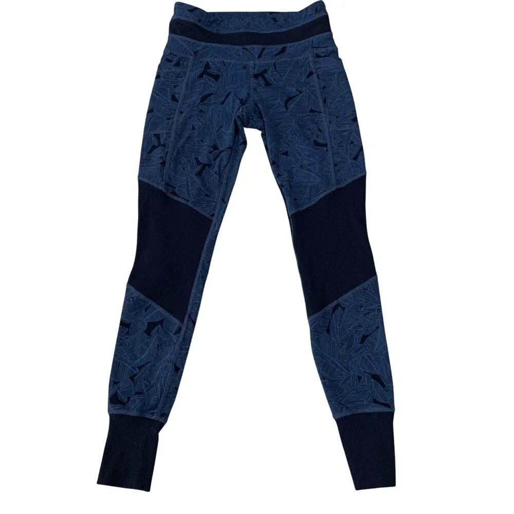 Athleta leggings tropical