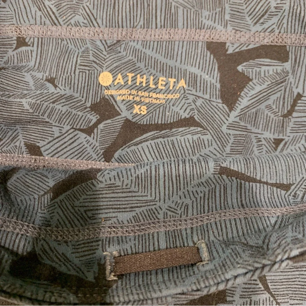 Athleta leggings tropical