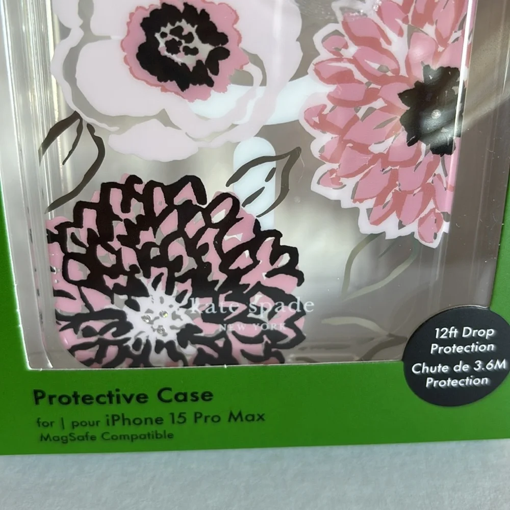 Kate Spade protective case for iPhone, MagSafe compatible