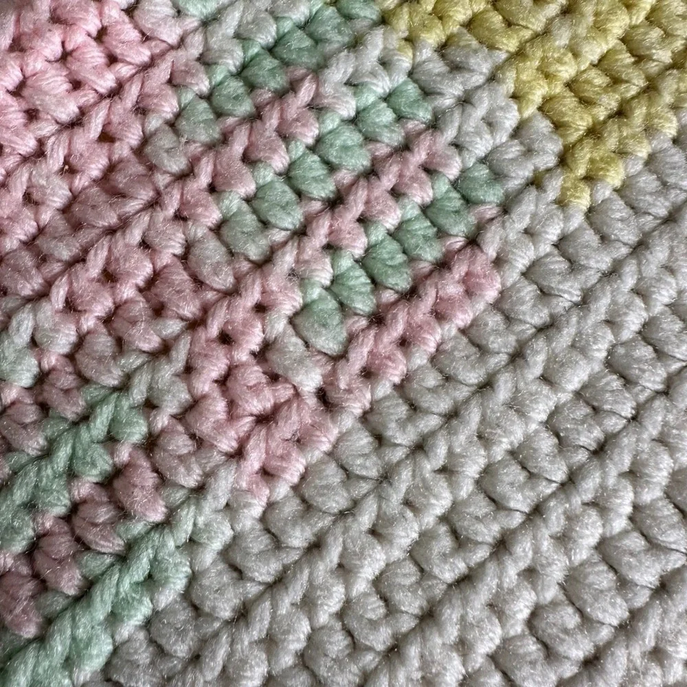 Handmade crochet baby