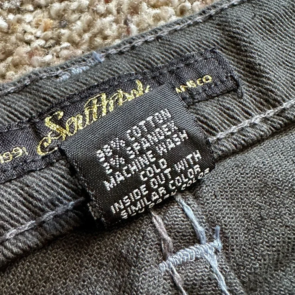 South Pole‎ Jeans Dark Gray Womens Size 15