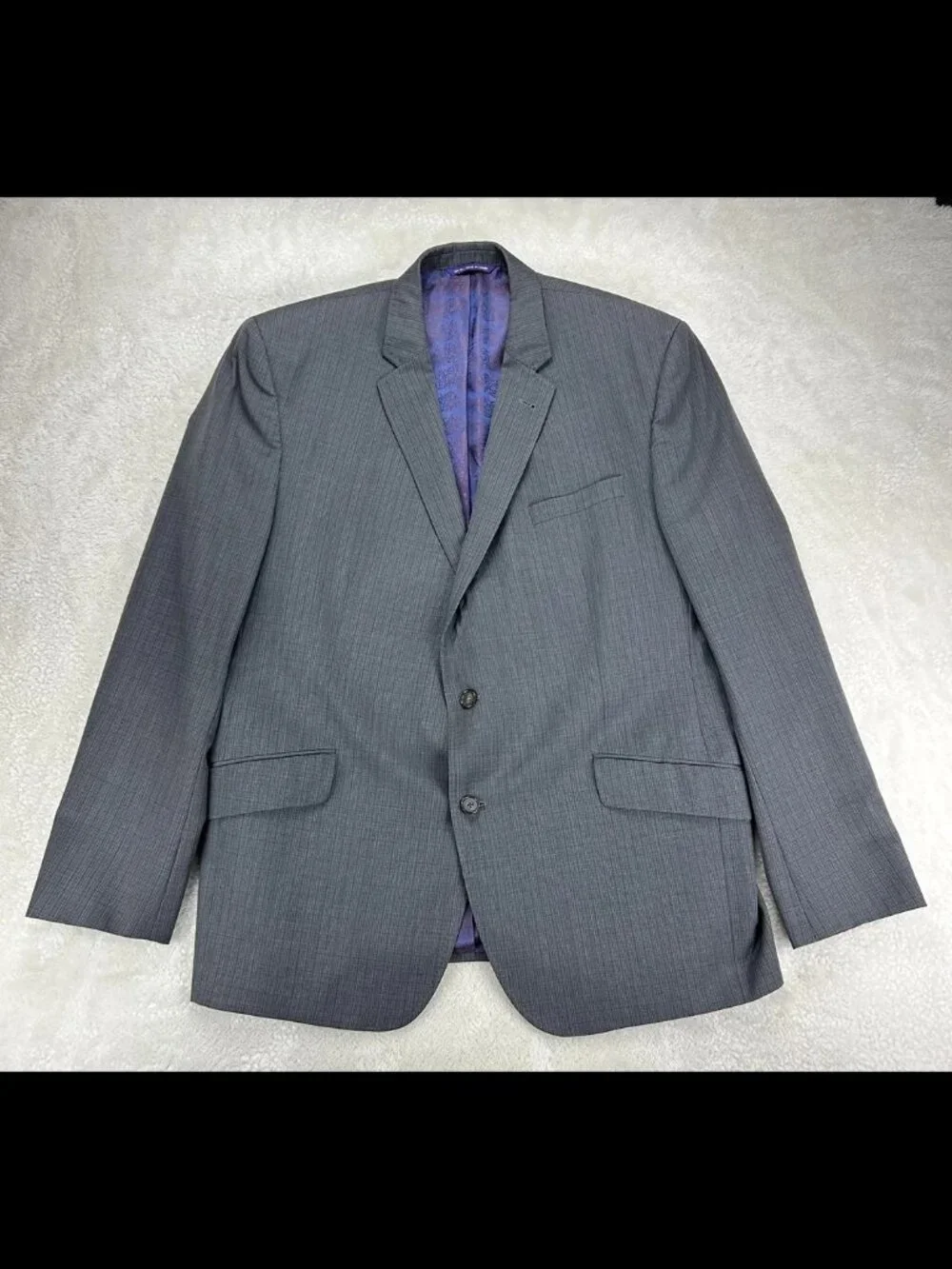 Ted Baker Endurance Blazer Mens 46R Gray Wool Jarrett CT Jacket Sport Coat