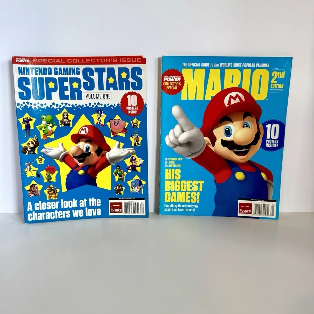 Nintendo‎ Power Collector Issues 2011 Gaming Super Stars & Mario 2nd Edition