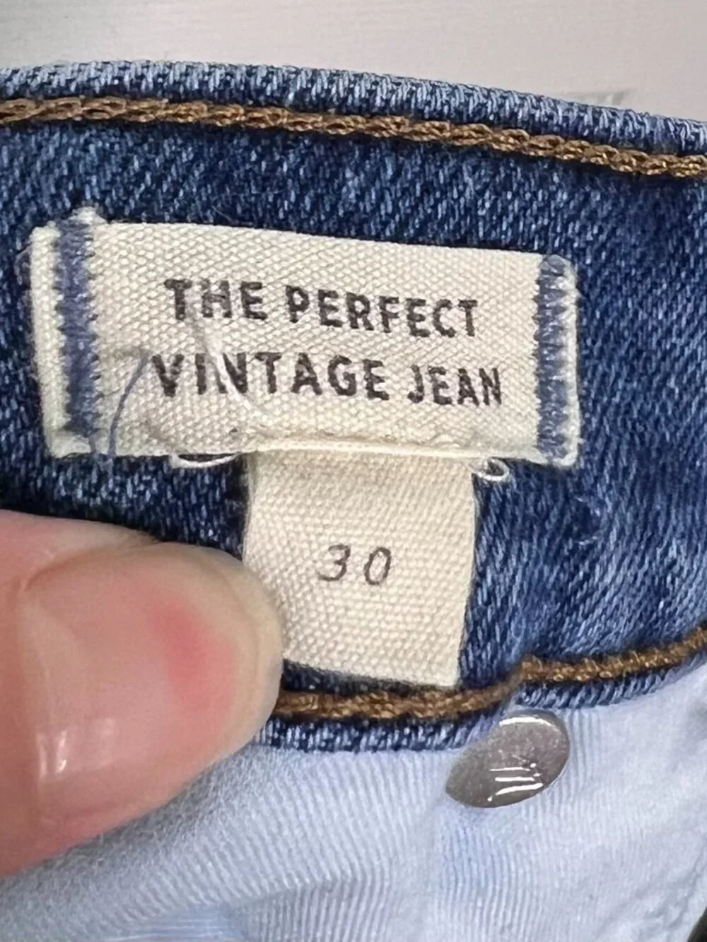 Madewell perfect vintage