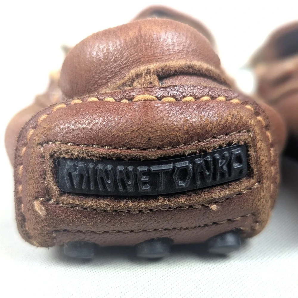 Minnetonka leather driving