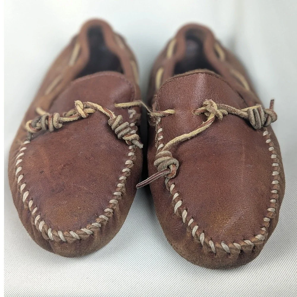 Minnetonka leather driving