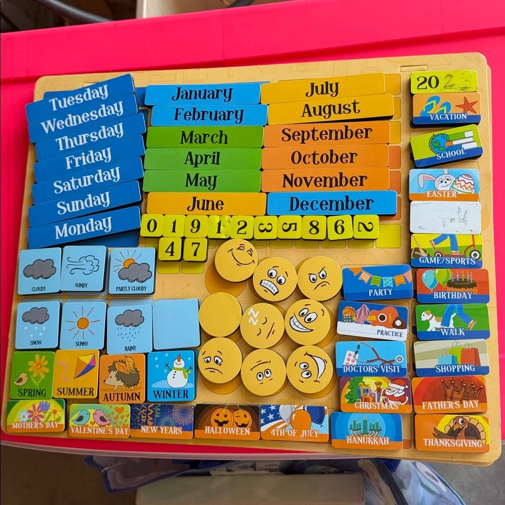 N/A interactive calendar