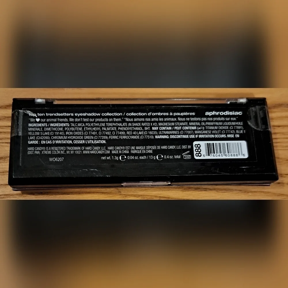 Hard Candy never opened
