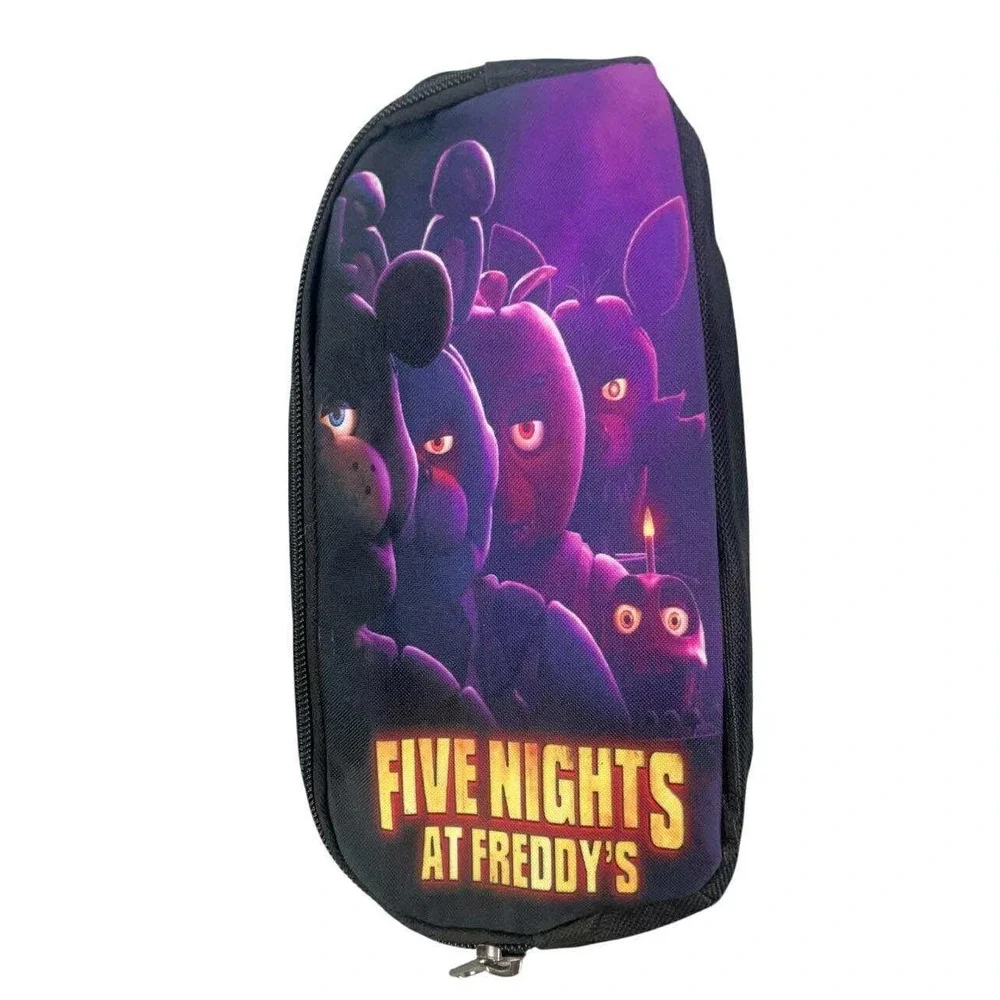 Five Nights at Freddys NINTENDO SWITCH/Pencil‎ Case FNAF Black Stationery NEW