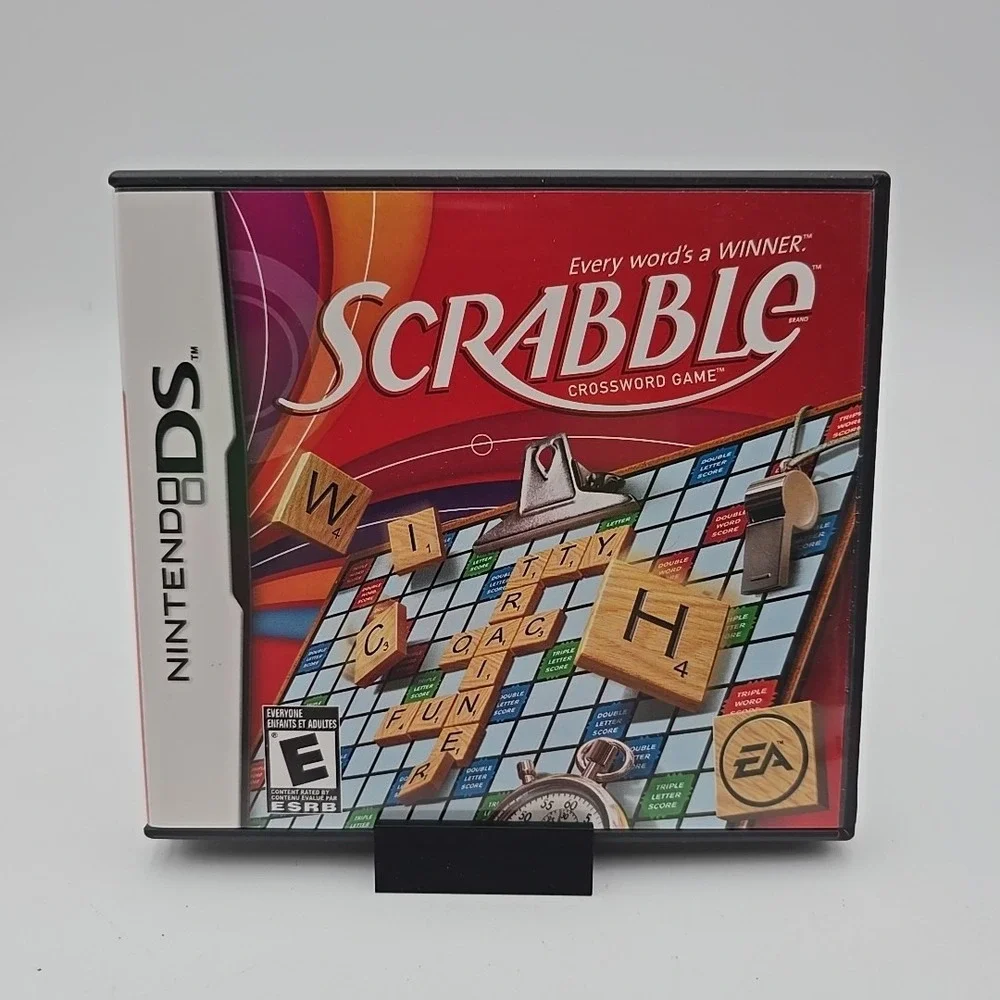 Scrabble Nintendo DS Authentic Tested Complete in‎ Box