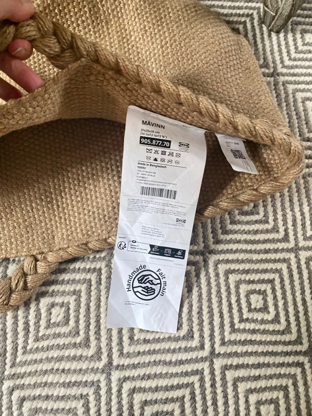 IKEA mävinn basket
