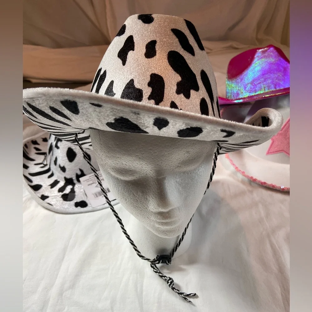various cowboy hats