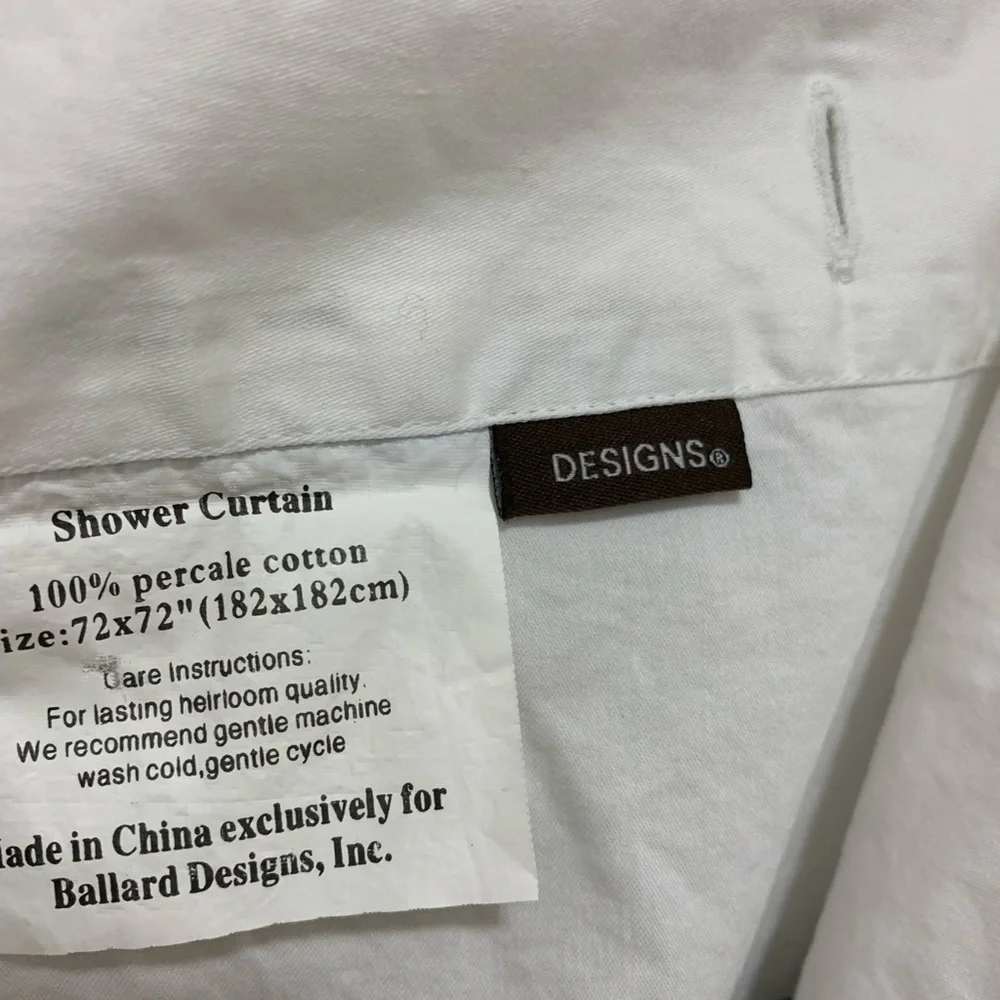 Ballard design embroidered