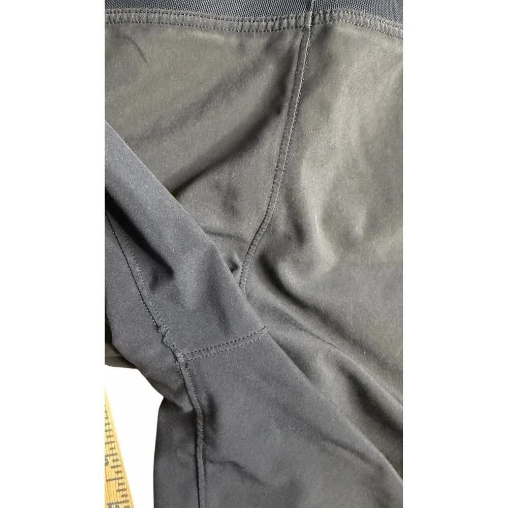Lululemon Men's Black Training Shorts Size M 28x8.5 Athletic Gym Lined Faded