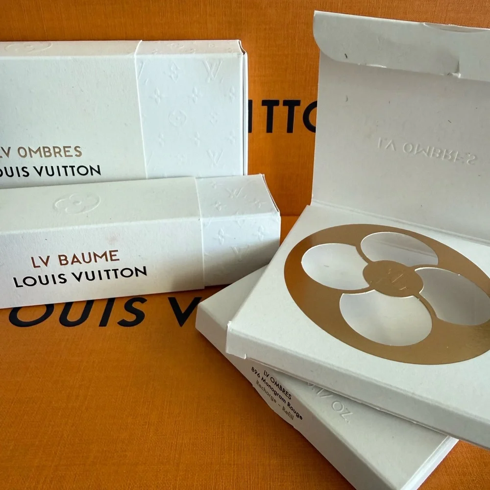 💋NEW💋4-Louis Vuitton‎ makeup boxes